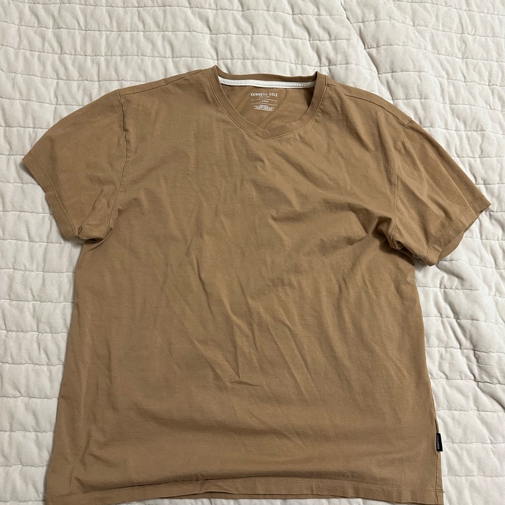 Men's Brown v-neck